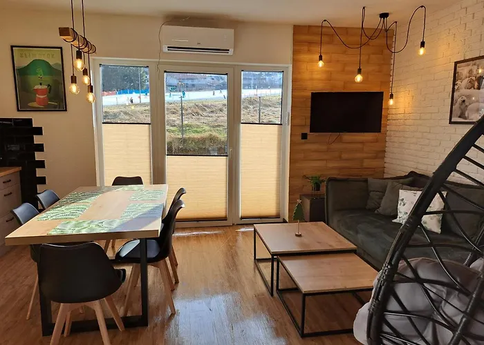 Nad Lipami - Z Tarasem Blisko Stoku Sczyrk Apartmán *