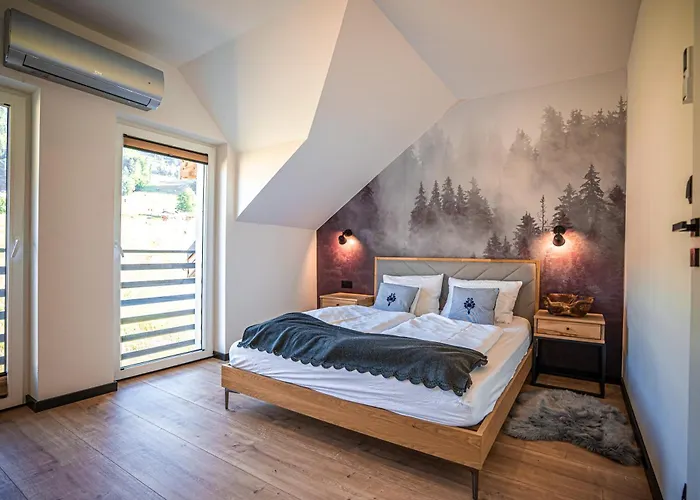 Nad Lipami - Z Tarasem Blisko Stoku Sczyrk Apartmán *